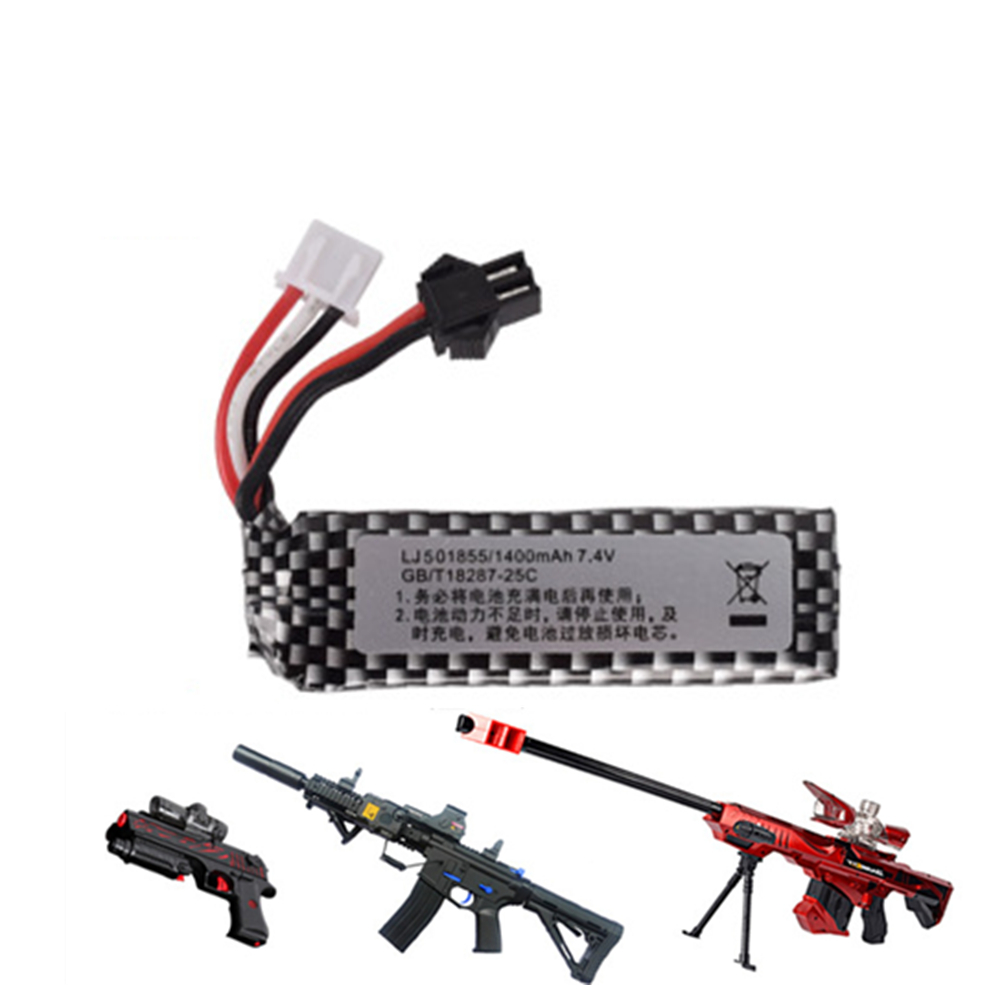Rc Hobby Hub - 7.4V 1400Mah 25C 501855 Pin Lipo