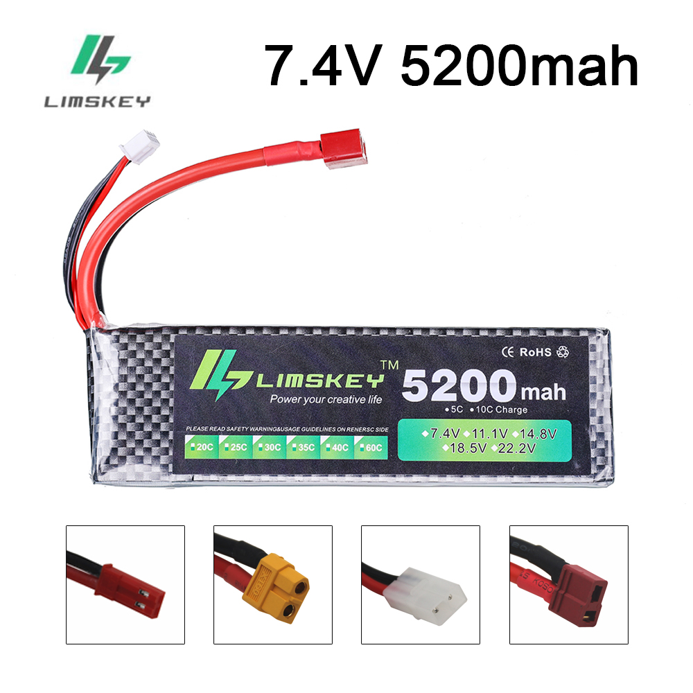 Limskey Power battery 7.4V 520 - đánh giá và giá Rc Hobby Hub