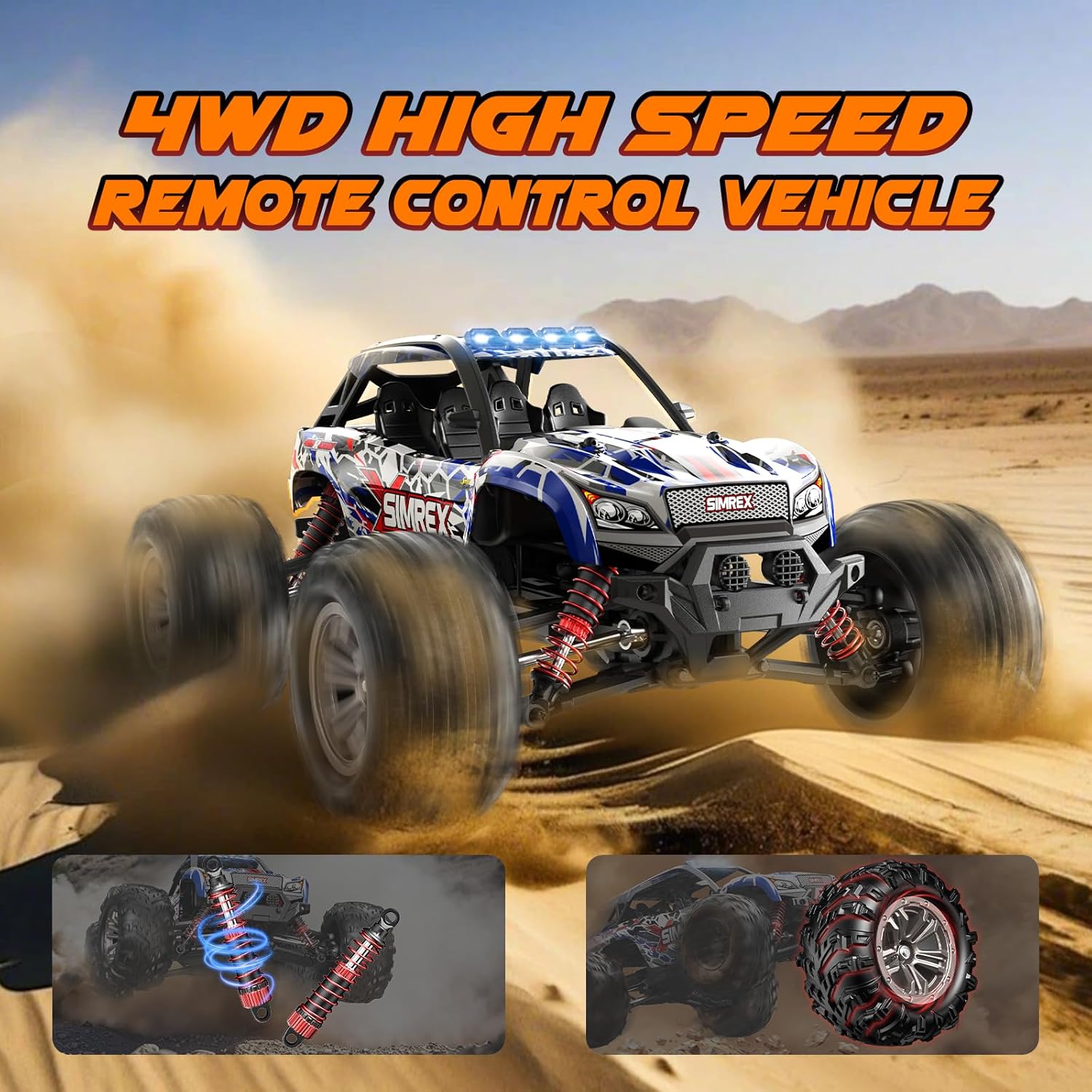 1/16 Scale Hobby Grade 4WD Rem - đánh giá và giá Rc Hobby Grade Monster Truck