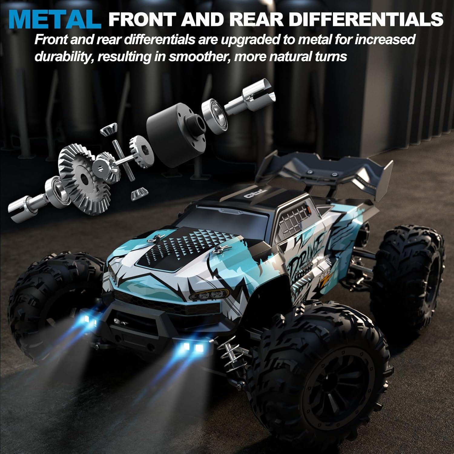 Brushless RC Monster Truck 1:1 - đánh giá và giá Rc Hobby Grade Monster Truck