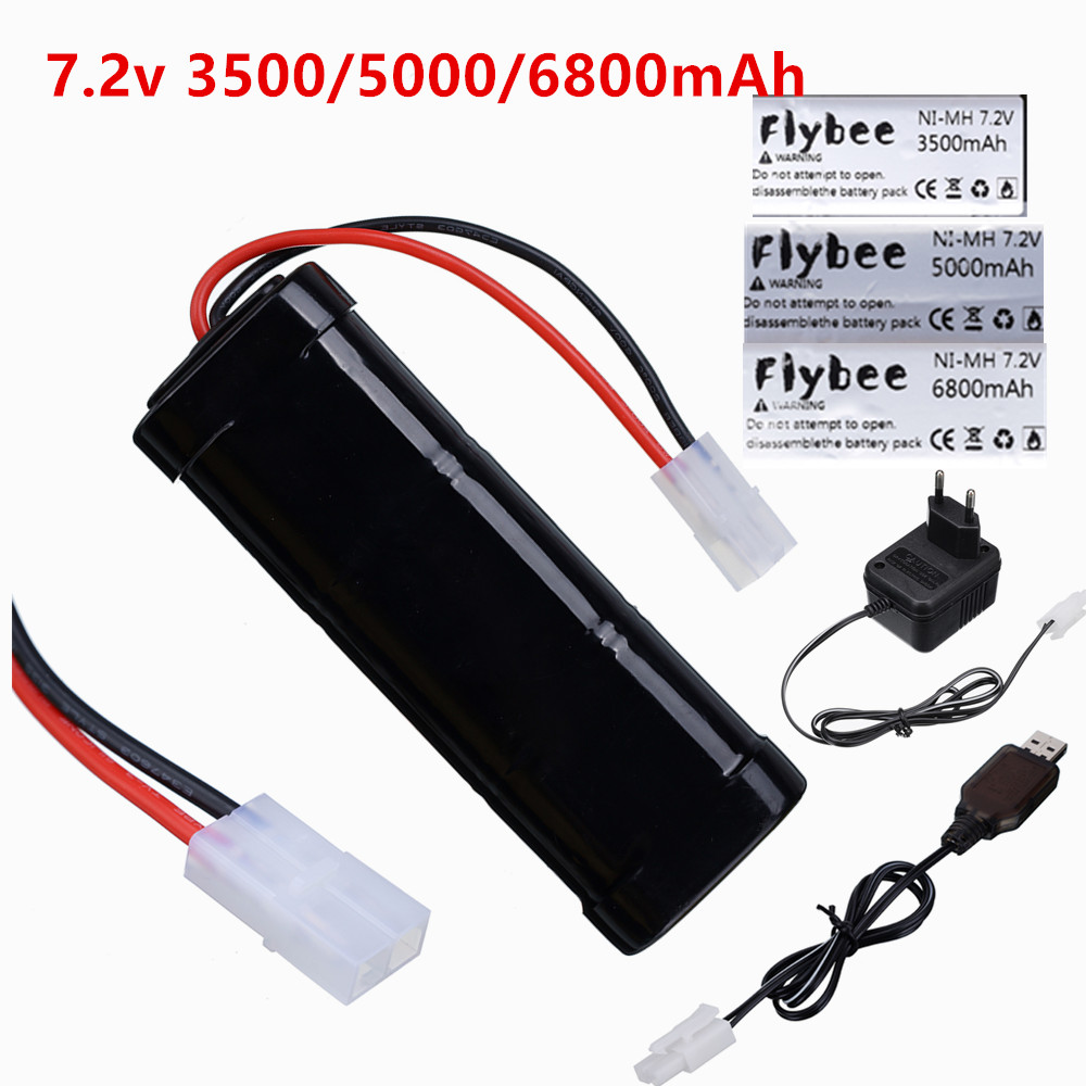 New 7.2V Battery 5000/6800mAh  - đánh giá và giá Rc Hobby Hub