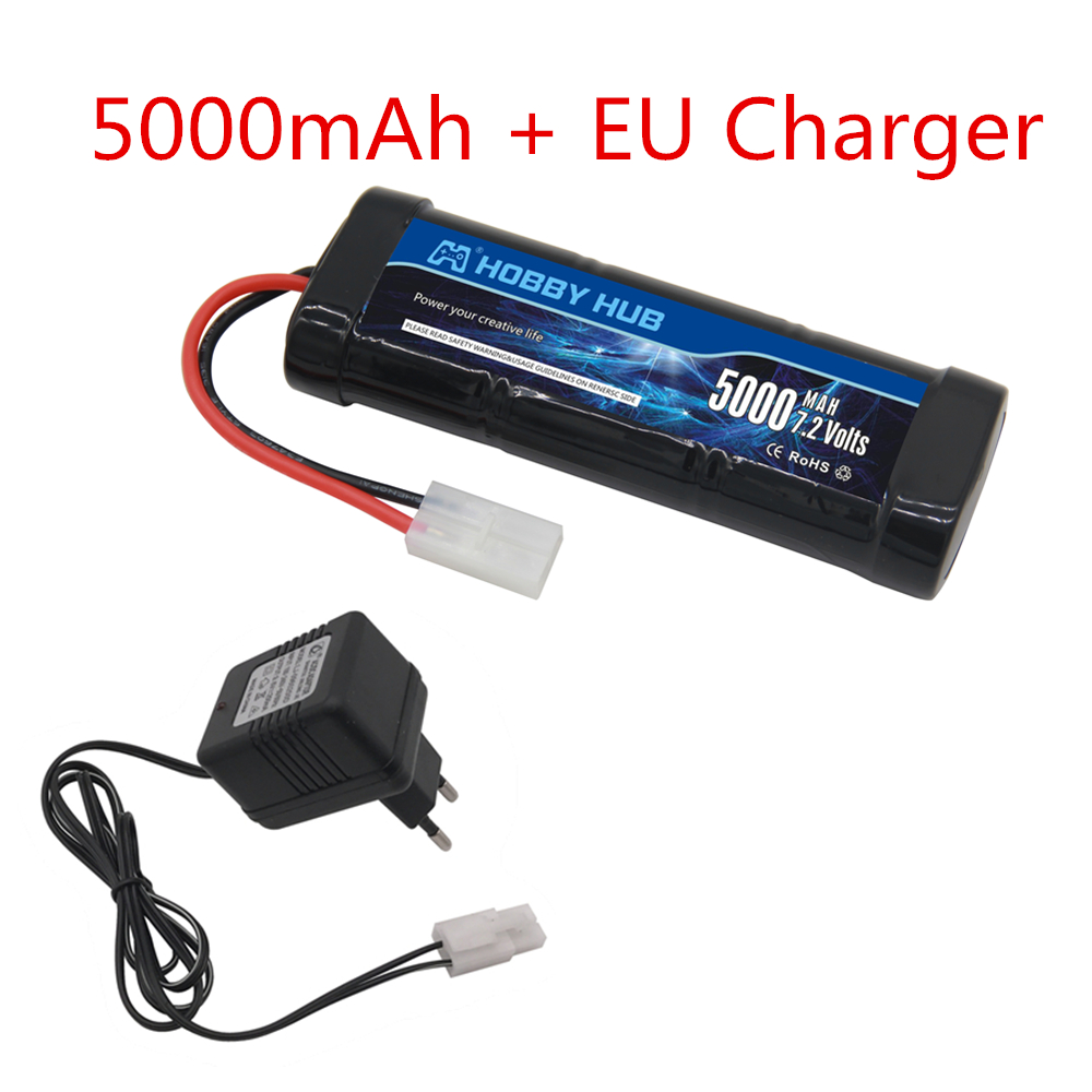 New 7.2V Battery 5000/6800mAh  - đánh giá và giá Rc Hobby Hub