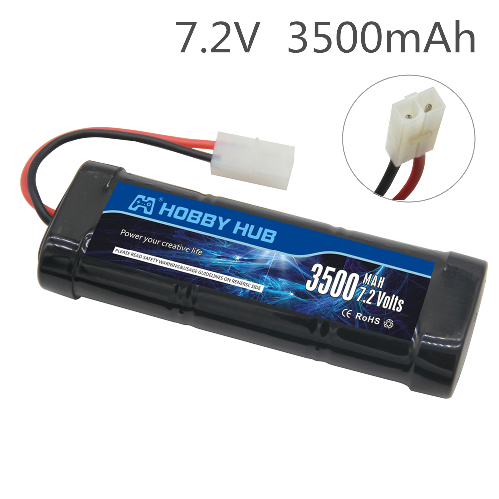 New 7.2V Battery 5000/6800mAh  - đánh giá và giá Rc Hobby Hub