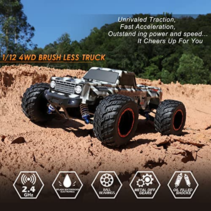 4X4 off-road RC monster truck  - đánh giá và giá Rc Hobby Grade Monster Truck