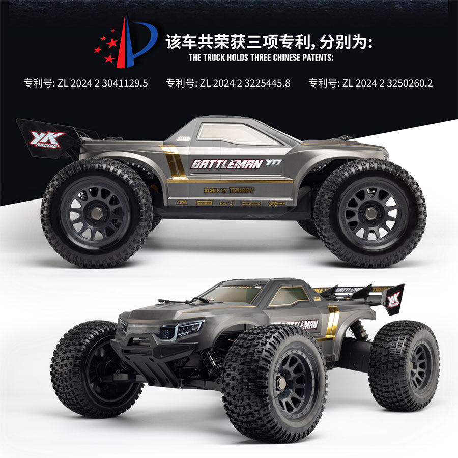 YIKONGRC YK9071Pro YT7 1/7 Sca - đánh giá và giá Rc Hobby Grade Monster Truck