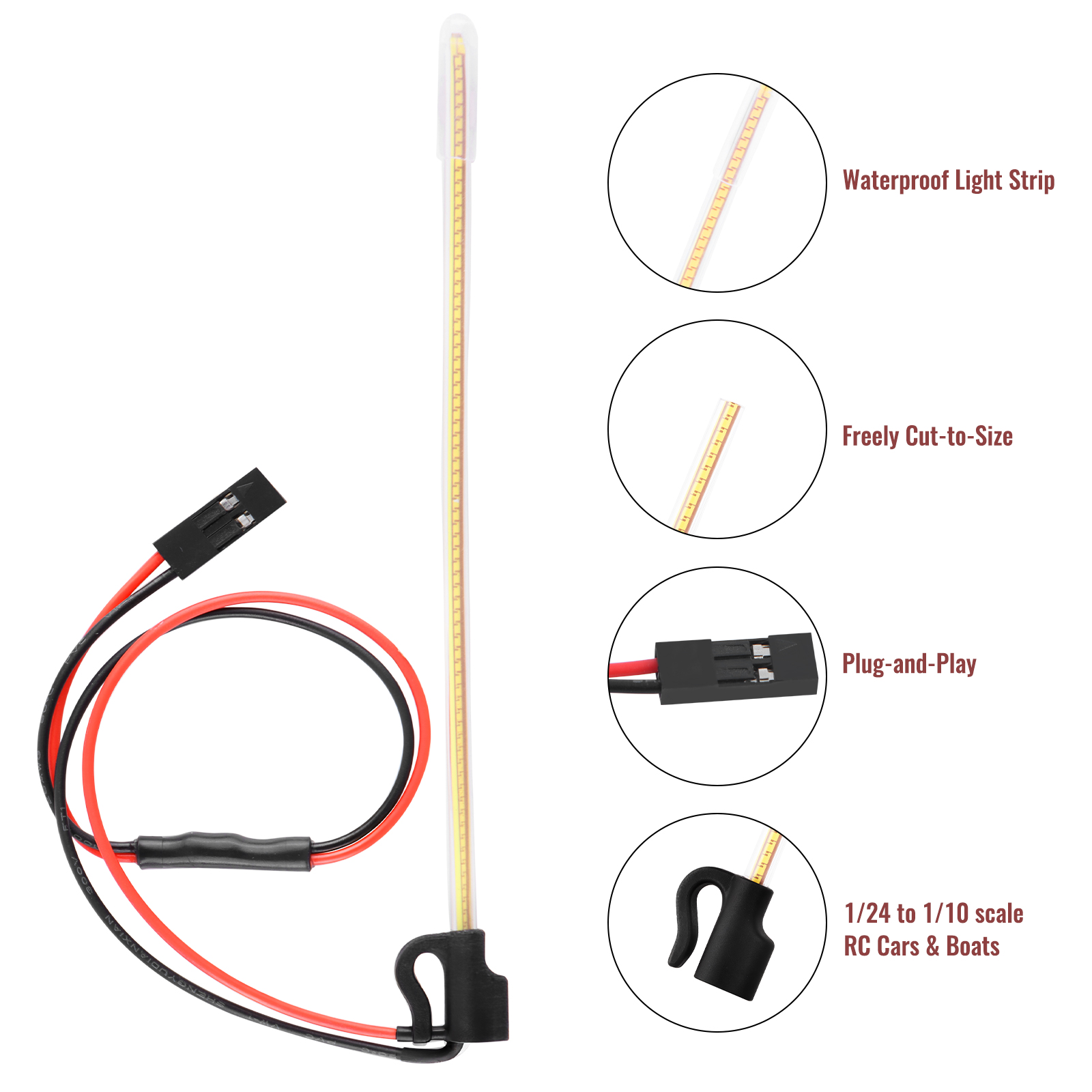 ModRax 2PCS LED RC Antenna Lig - đánh giá và giá Rc Hobby Nook