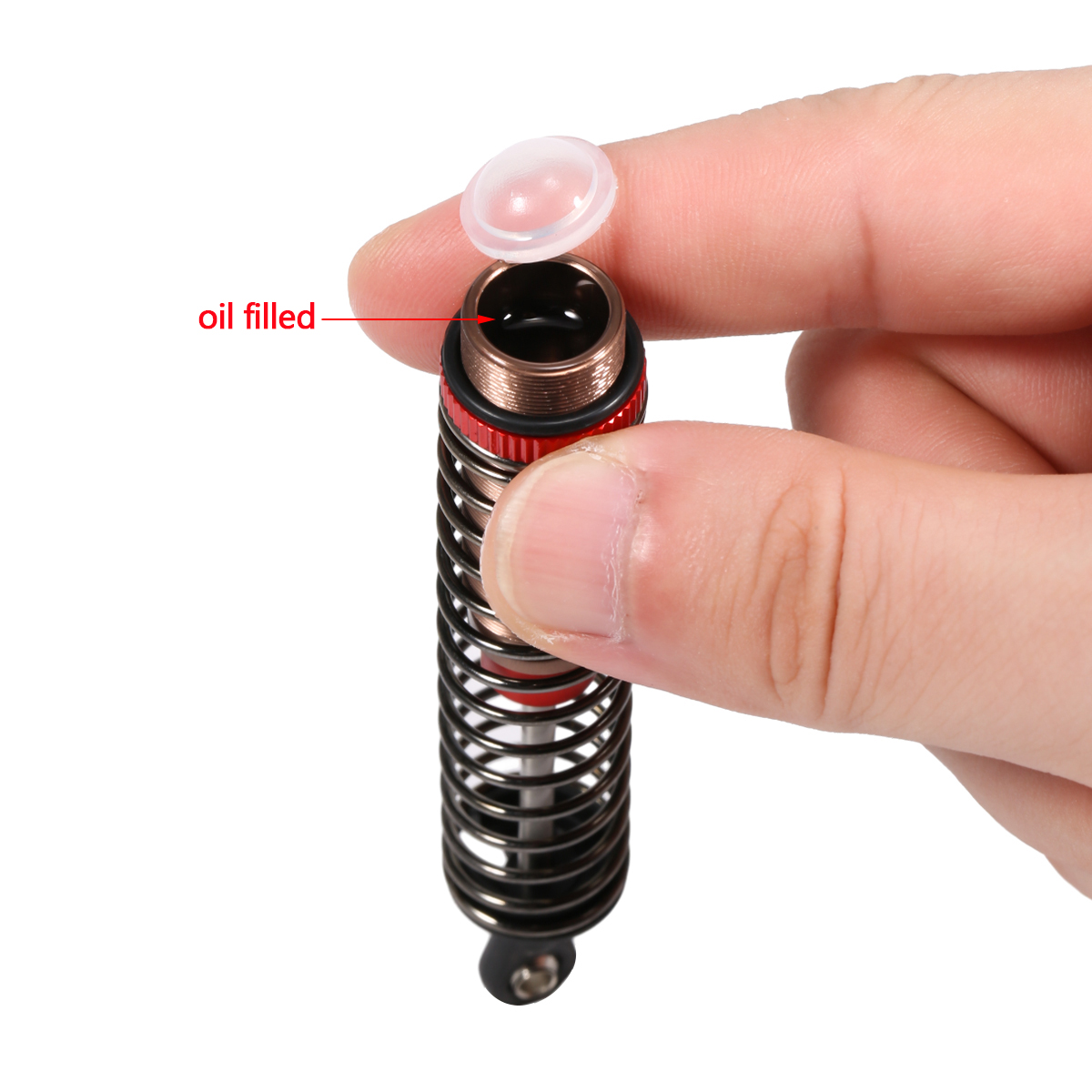 4Pcs Adjustable Oil Filled Sho - đánh giá và giá Rc Crawler 4X4