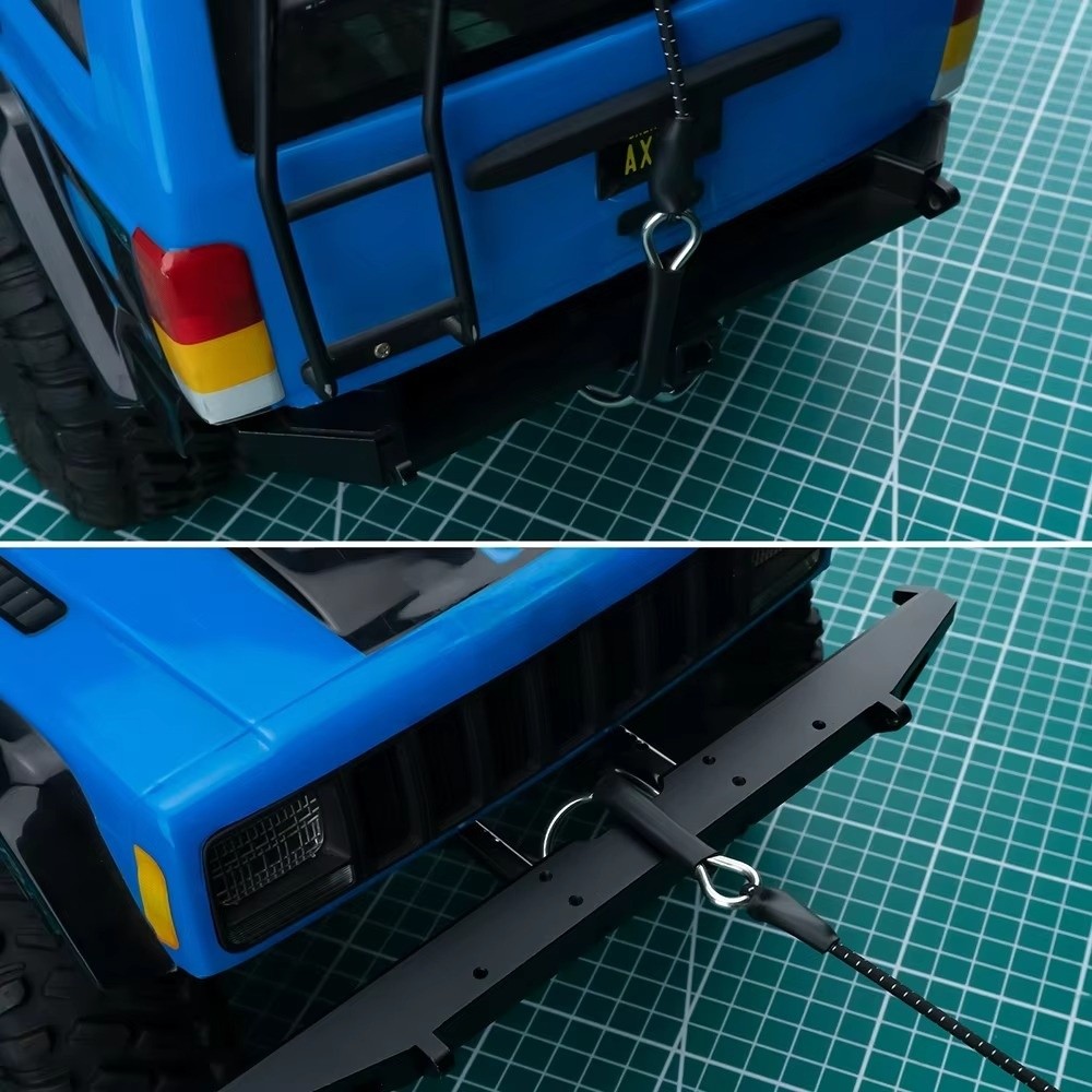 1/10 Kinetic Winch Strap Elast - đánh giá và giá Rc Crawler 4X4