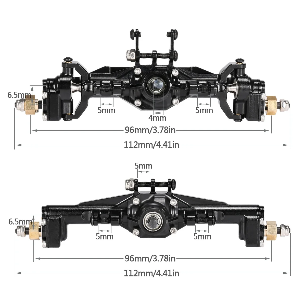 TRX4M Aluminum Front Rear Port - đánh giá và giá Rc Crawler 4X4