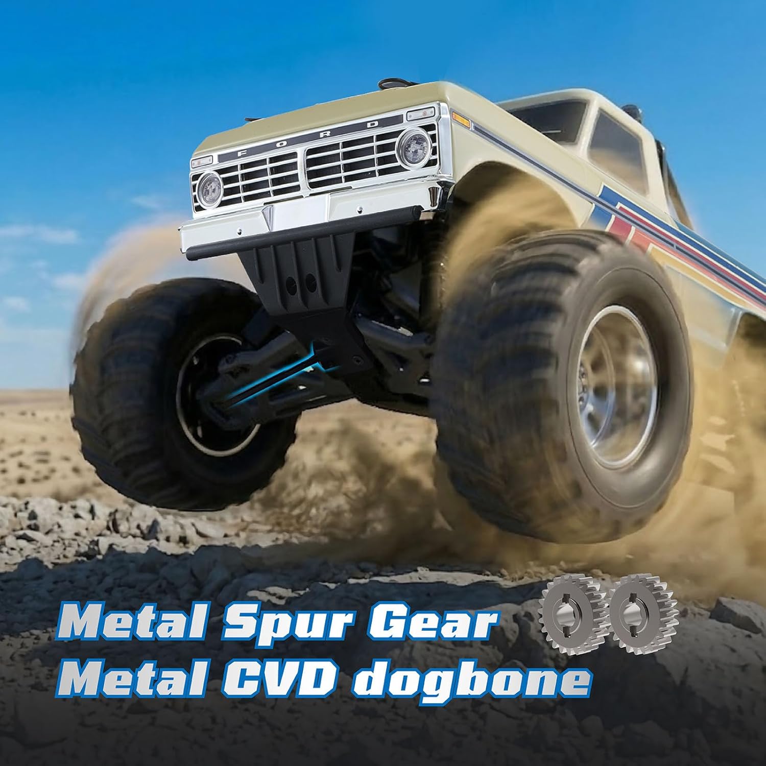 1/10 Ford F-100 Brushless Mons - đánh giá và giá Rc Hobby Grade Monster Truck