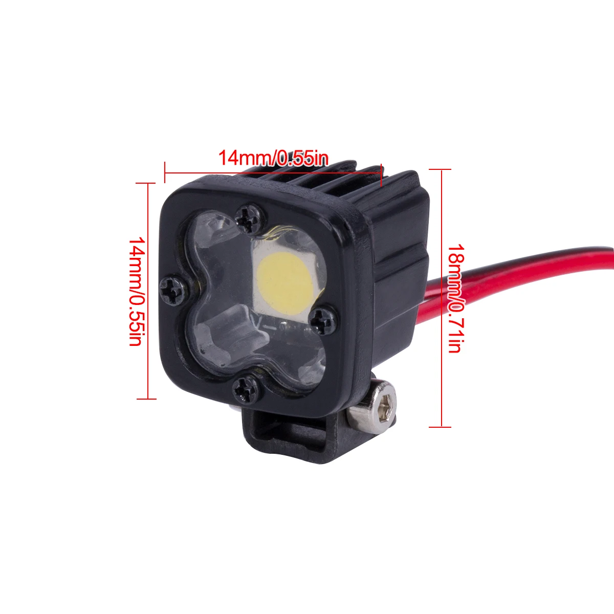 RC Car Square Bright LED Top L - đánh giá và giá Rc Hobby Nook