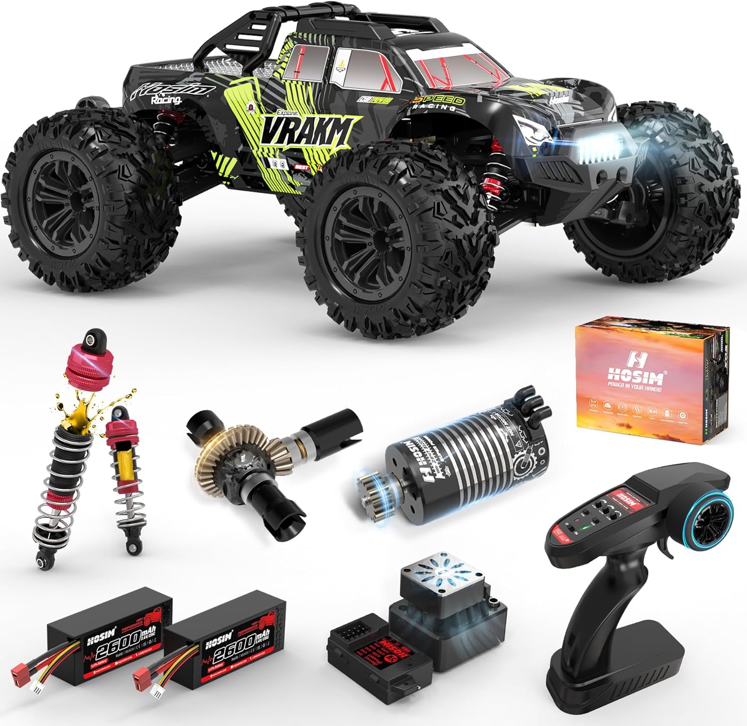 Adult Brushless RC Car, 1/10 S - đánh giá và giá Rc Hobby Grade Monster Truck