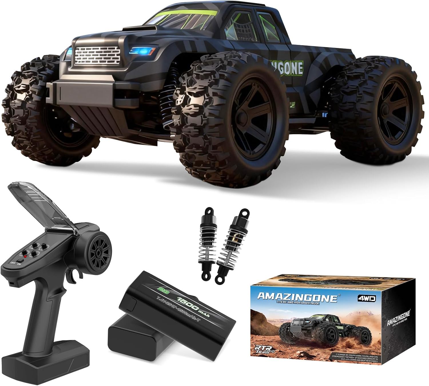 JT18W 1/18 Scale High Speed 35 - đánh giá và giá Rc Hobby Grade Monster Truck